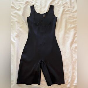 black shapewear bodysuit